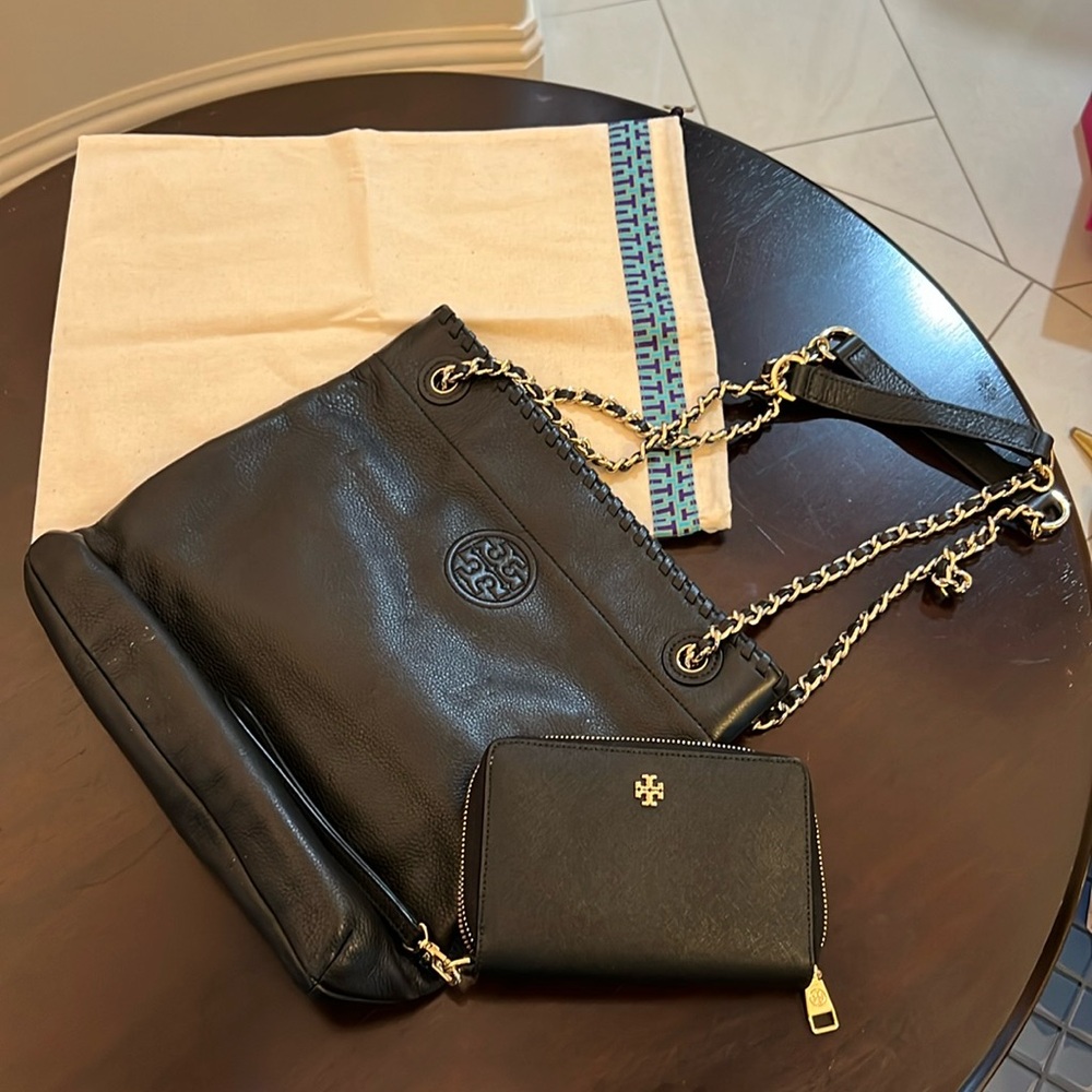 Tory Burch Matching Purse & Wallet Set